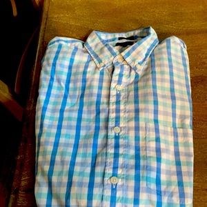 EUC MENS J Crew button down